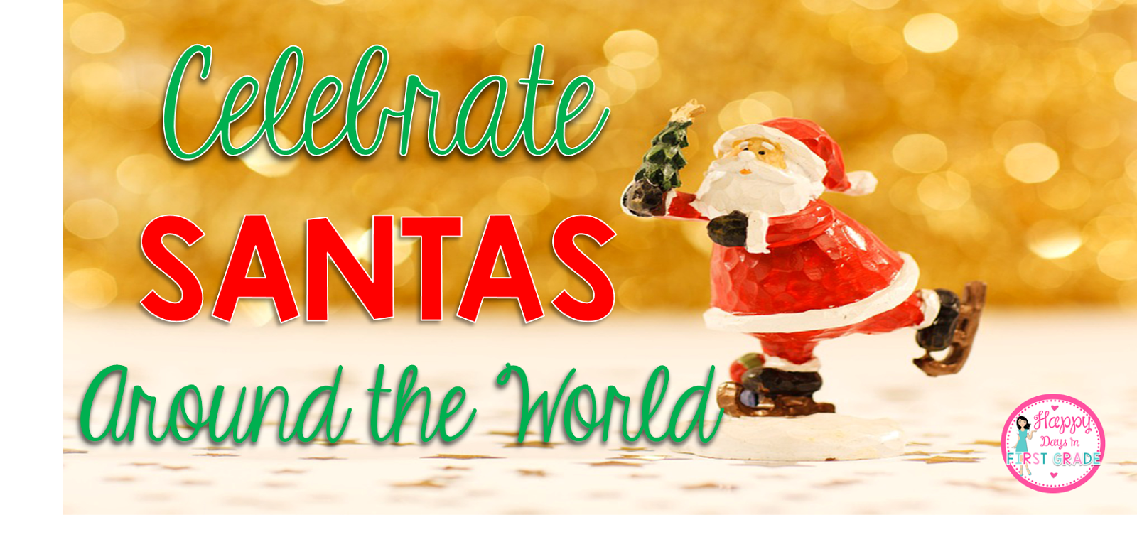 Santa from 2024 around the world